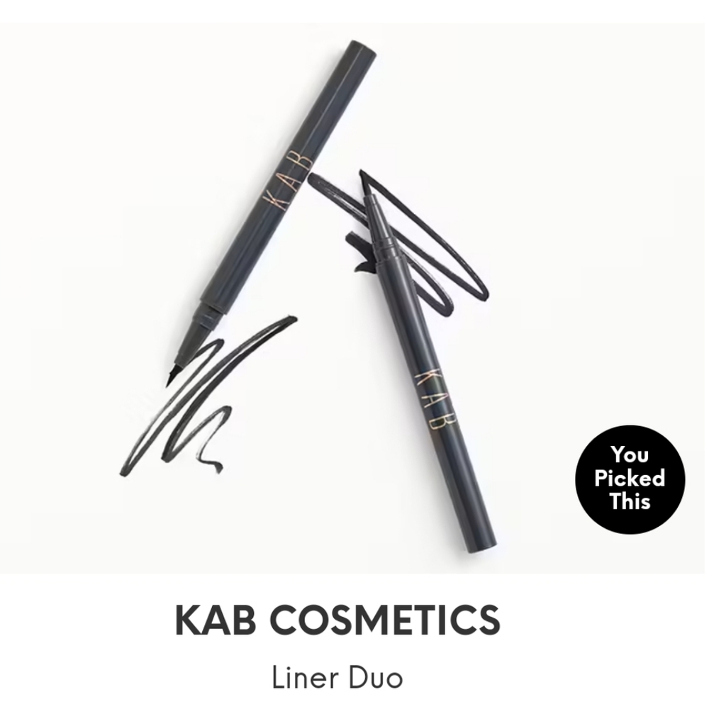 KAB Cosmetics Black Liner Duo